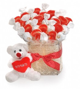 With love with Teddy bear
