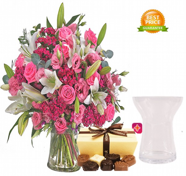  Deal Rozita with chocolate and Vase